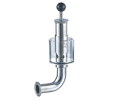 Stainless Steel TC End PRV Spunding Valve For Beer Fermentation Tank